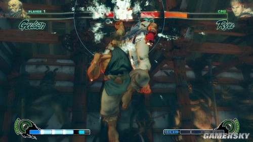 游民星空_《街头霸王4》刚拳、隆首度上演师徒对决