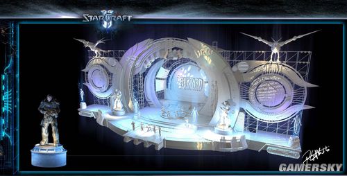 游民星空_《星际争霸2》疑似发布展台图纸泄漏