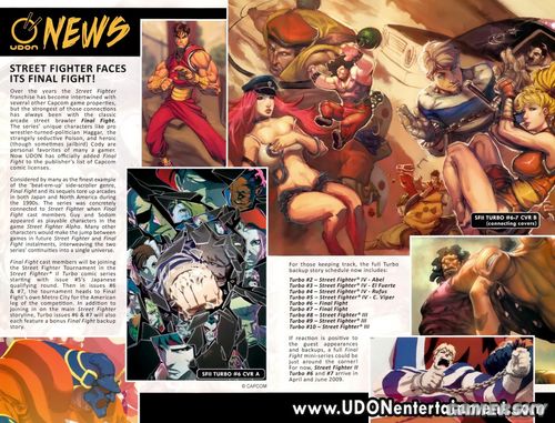 游民星空_《街头霸王4》全套原版漫画发布