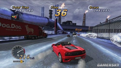 游民星空_《OutRun Online Arcade》4月上市 大量新图放出