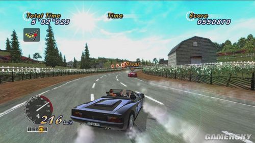 游民星空_《OutRun Online Arcade》4月上市 大量新图放出
