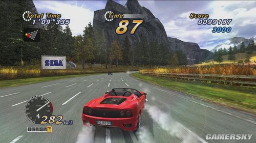 游民星空_《OutRun Online Arcade》4月上市 大量新图放出