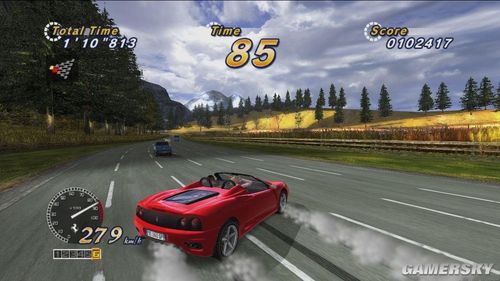 游民星空_《OutRun Online Arcade》4月上市 大量新图放出