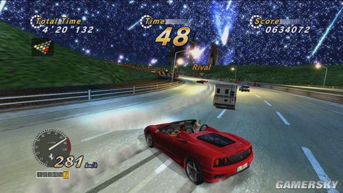 游民星空_《OutRun Online Arcade》4月上市 大量新图放出