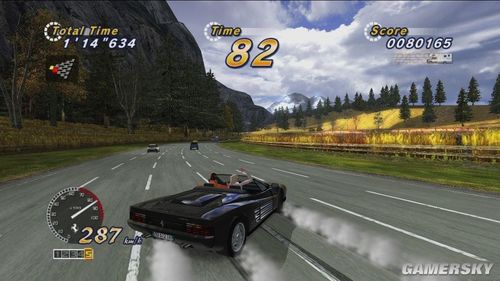 游民星空_《OutRun Online Arcade》4月上市 大量新图放出