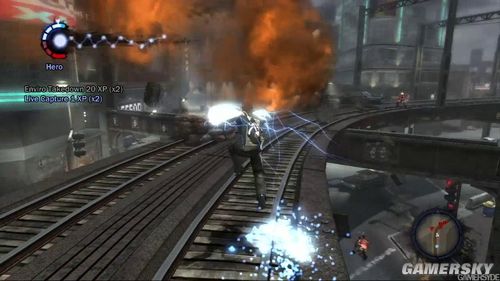 游民星空_PS3动作游戏《超能力英雄》最新视频放出
