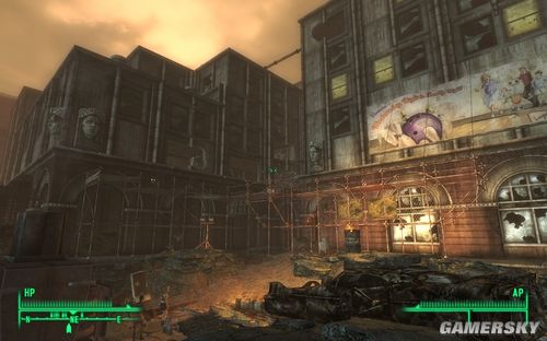 游民星空_《辐射3》DLC“匹兹堡废墟”最高效果高清截图”