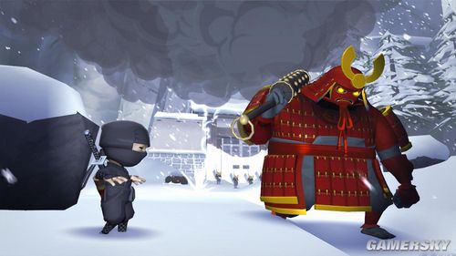 游民星空_可爱造型动作冒险《迷你忍者》公布 新图放出”