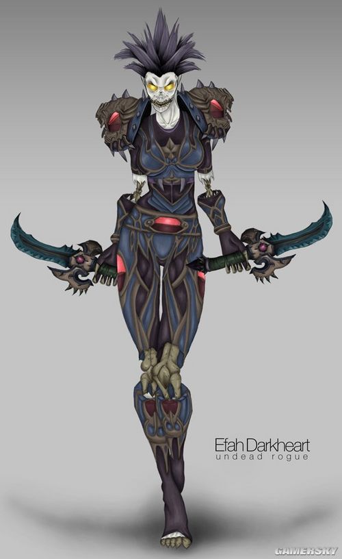 游民星空_十女斗艳图 暴雪官网魔兽世界FANS原画