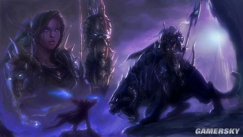 游民星空_十女斗艳图 暴雪官网魔兽世界FANS原画
