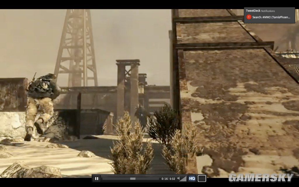 《使命召唤6:现代战争2》多人联机地图"rust"亮相
