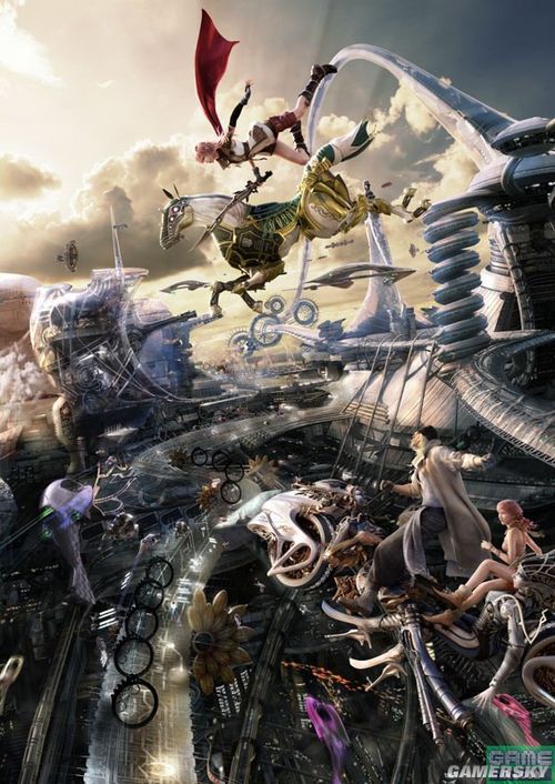 《最终幻想13》召唤兽亚历山大登场!移动新要素