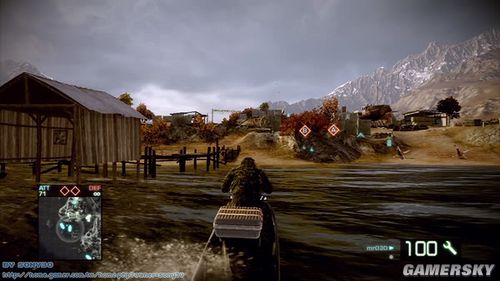 PS3《战地:叛逆连队2》单机模式+ONLINE模式