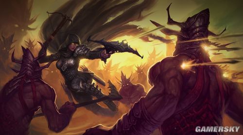 《暗黑破坏神3》恶魔猎手介绍 游戏截图及设定图欣赏