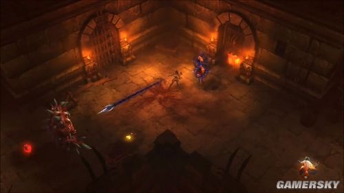 《暗黑3》“恶魔猎手”单人、多人模式游戏演示