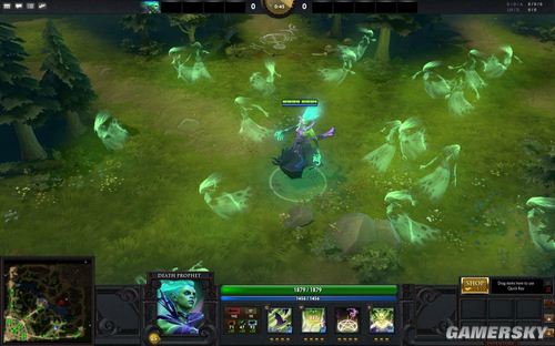 恐惧的使者降临dota2新英雄死亡先知公布