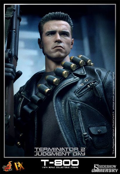 《终结者2》超逼真机器人模型