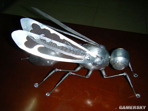 自制关二爷国内下岗工人自学超牛钢铁工艺品