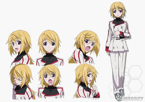 无限斯特拉托斯infinitestratos超萌新女主夏洛特迪努亚体育服手办