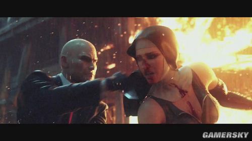 《杀手5:赦免》e3惊人cg曝光 修女兵团剿杀47号!