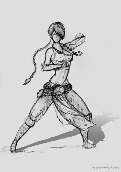 玩家作品之暗黑破坏神3武僧专题