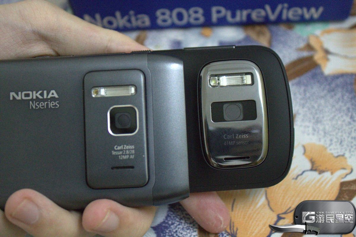 4100百万像素大怪物nokia808pureview开箱图赏