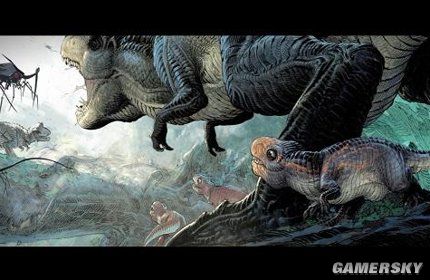 恐龙大战外星人升级版图片