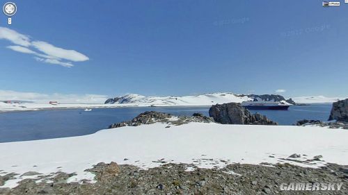 谷歌街景地图南极大陆实探视频