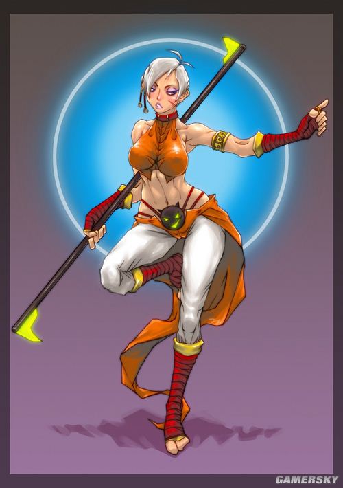 女武僧野蛮人