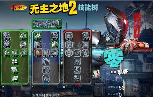 邊緣禁地2(Borderlands 2) 全職業3系天賦推薦配點與心得