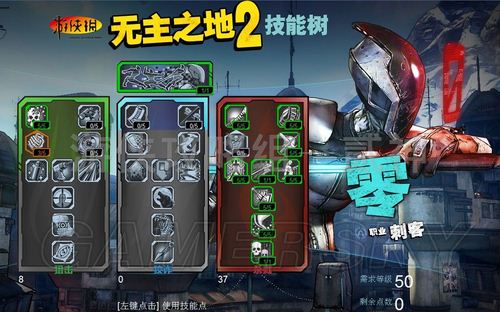 邊緣禁地2(Borderlands 2) 全職業3系天賦推薦配點與心得