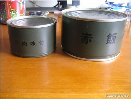 15,自慰队红豆饭和牛肉军用罐头 日本军用牛肉罐头(五香牛肉?