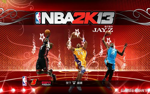 nba2k13启动封面补丁big3各种三巨头集结