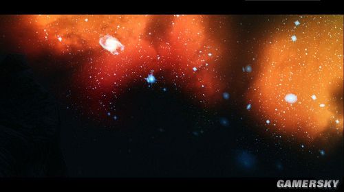 《上古卷轴5:天际》蓝色行星与银河mod