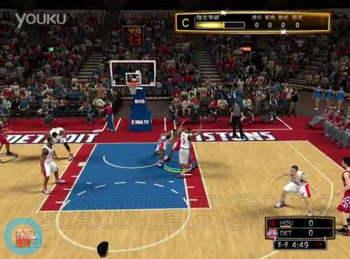 NBA 2K13 扣籃成功率低、強扣心得