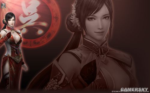 东吴春深锁二乔真三国无双7dynastywarriors8二次发育女角色集结福利