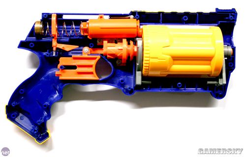 玩具枪+内部结构;;+nerf枪图鉴相关图片;