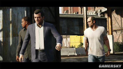 满是色情与暴力gta5三主角预告片深度分析