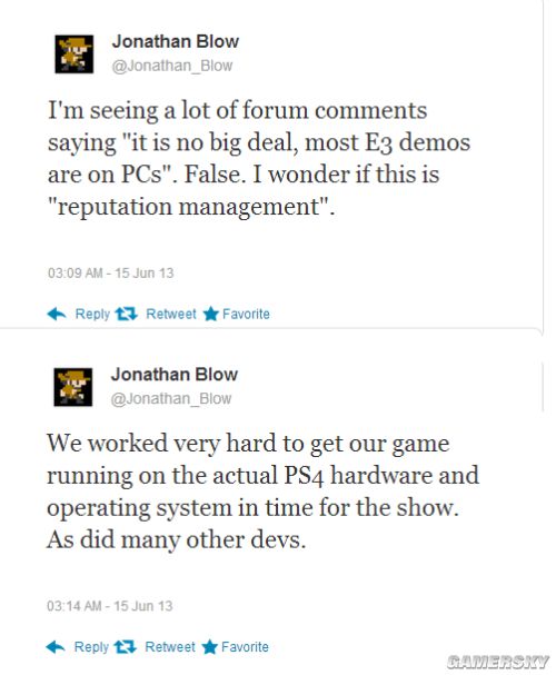 E3 2013:Xbox One游戏竟用Win 7运行 采用N社