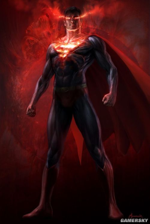《超人:钢铁之躯》概念图 小红裤衩的陨落