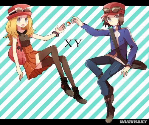 《口袋妖怪x/y》海量同人画作赏!女主性感百媚生