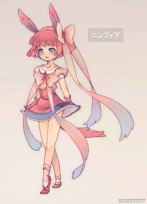 《口袋妖怪x/y》海量同人画作赏!女主性感百媚生