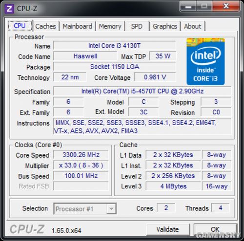 双核i系CPU?奇葩i5-4570T游戏性能测试