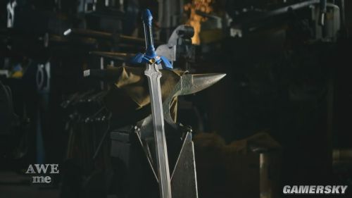 好莱坞道具大师锻造《塞尔达传说》林克之剑 威力削铁