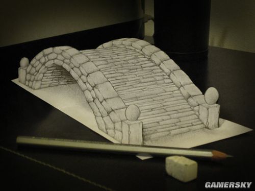 笔尖艺术国外素描大师3d铅笔画效果震撼