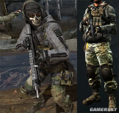 使命召唤10幽灵callofdutyghosts女兵细节曝光强悍绝非cf狐女