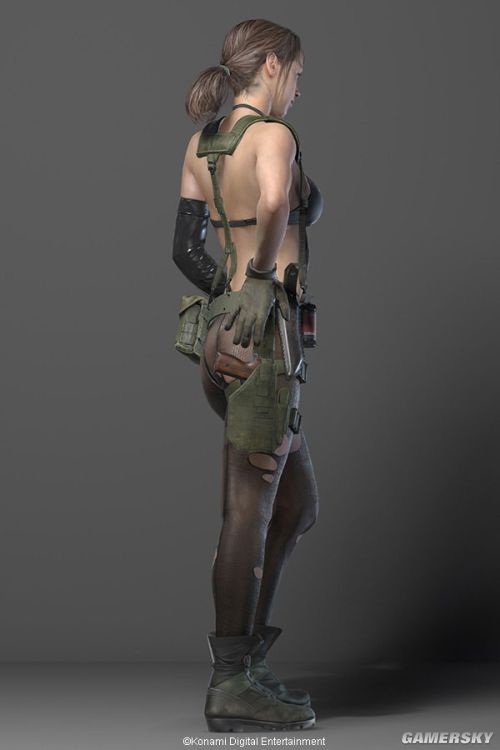 《合金装备5:幻痛(metal gear soild v:phantom pain》女角色太惹火