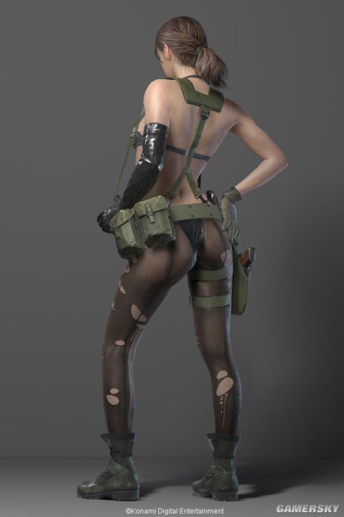 《合金装备5:幻痛(metal gear soild v:phantom pain》女狙击手quiet