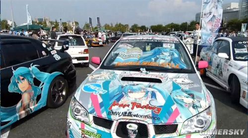 二次元灵魂归宿日本痛gfesta痛车展一览