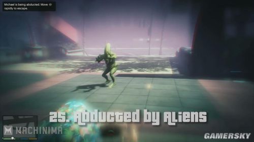 《侠盗飞车5(gta5)》给你100种去死方式 竟有外星人脑